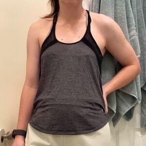 Lululemon Wild Strappy-Back Tank (Heathered Gray)
